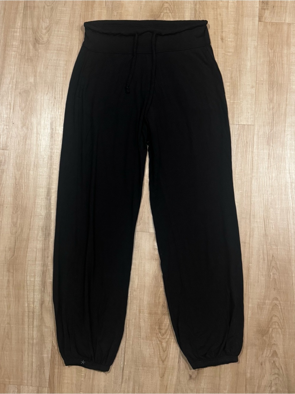 Barefoot Dreams Athleisure Travel Lounge Joggers Black Size Medium